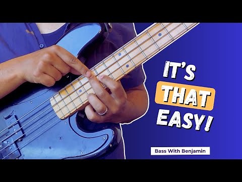 The 6 EASIEST bass chords YOU must know! | Bass With Benjamin