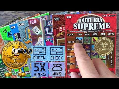 I FOUND BIG $00's! $350 Lottery Tickets