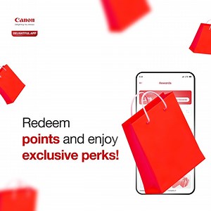 The Canon PH Delightful App offers DELIGHTFUL CANON REWARDS POINTS for your purchase of participating Canon products! Download the new app today to learn more! #TeamCanonPH #CanonPHDelightfulApp | Canon Philippines