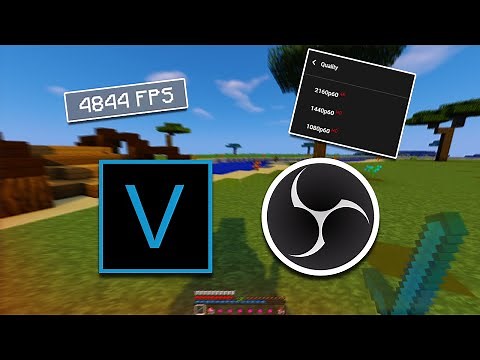 The BEST Render Settings for Minecraft (4K/1440p 60FPS) + Default Edit Texture Pack