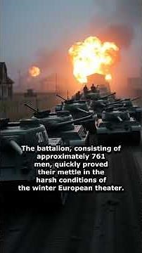 The 761st 'Black Panther' Tank Battalion: Breaking Through Bastogne, 1944