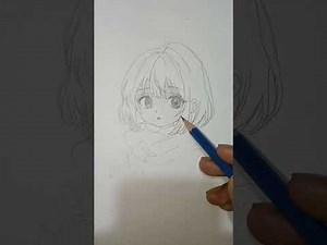 Hyper-Realistic Portrait Sketch in 30 Seconds | Satisfying Speed Art ✏️