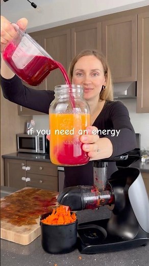 Fresh Orange Beet Carrot Juice with Ginger | Healthy Morning Juice Recipe