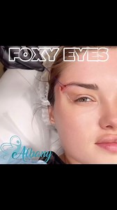 ️✨ The “Foxy Eyes” trend is all about achieving that lifted,...
