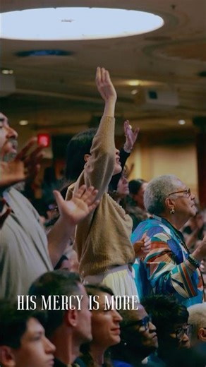 Let this be your reminder today: His mercy ever runs out. Song: His Mercy is More 🎶