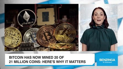 Bitcoin supply milestone