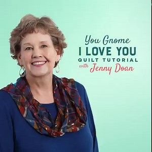 24K views · 802 reactions | Home sweet home becomes a whole lot sweeter when a gnome moves in! Those itty-bitty men with their snowy-soft beards are said to bring luck and protection to all in the house. Best of all, they’re just so darn cute! This week Jenny used Hello Melly’s “You Gnome I Love You” quilt pattern to whip up little layer cake gnomes that are as sweet as can be! Watch now: https://bit.ly/GnomeQuilt_fb | Quilting Deals - Missouri Star Quilt Co | Facebook