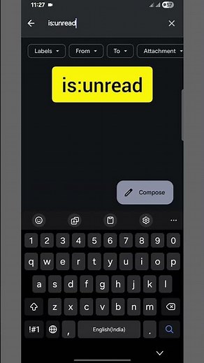 Clear Unread Emails in Seconds ⚡