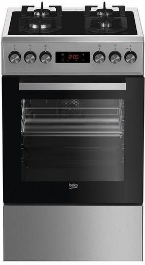 BEKO FSMT55330DXDS Pieczenie 3D Rożen Grill Termoobieg Czyszczenie parą Kuchnia - niskie ceny i opinie w Media Expert