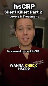 hsCRP: Silent Killer Part 2 Levels & Treatment
