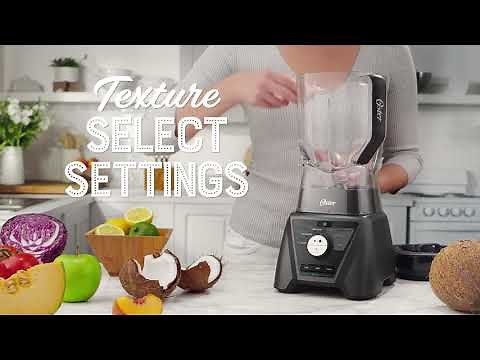 Oster® Pro Blender with Texture Select Settings - How to get the perfect texture!