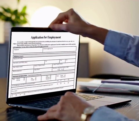 Job Application Template Word Editable DOC Employment Form Hiring Application Professional Recruitment Document - Etsy