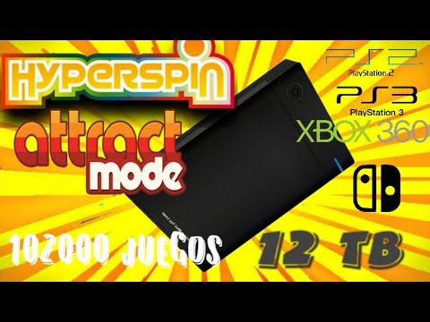 ✅ HYPERSPIN 12 TB 🤜 Emulación TOTAL con + de 100000 Juegos 😱 JUEGA A TODO con un solo Dispositivo 🕹