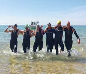 EPIC SWIM Team Successfully Completes 54-Mile Relay Across Lake Michigan