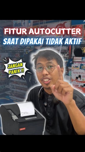 Trigonal Software APLIKASI KASIR on Instagram: "Solusi saat printer autocutter ngga mau motong otomatis. #tutorial #aplikasikasir #printer #autocutter #ipos"