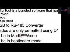 EasyIO FC Firware Upgrade
