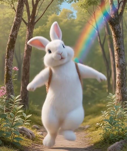 rabbit dancing