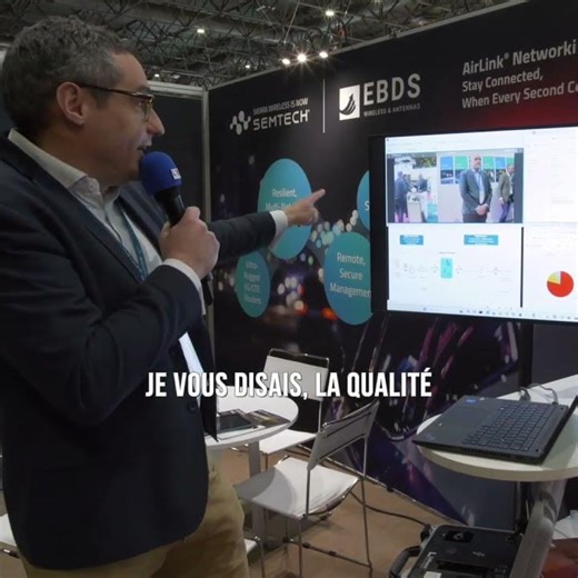 [MILIPOL 2025] Demonstration of the Semtech and Digital Barriers solution in pictures