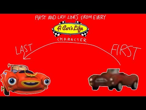 First and last voicelines from every Car's Life character