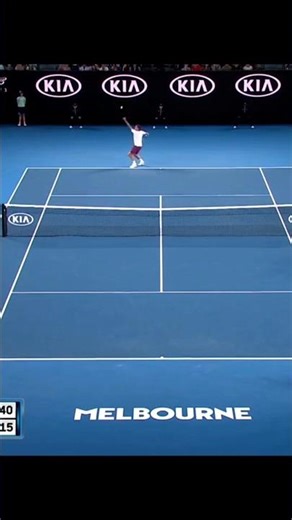 Federer volley is different!