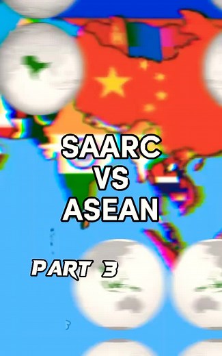 Saarc vs Asean #nepaltiktok #foryou ##1million