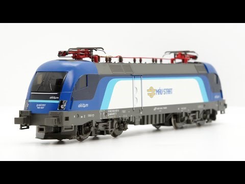 Modellbemutató: PIKO Akiem/MÁV 182 527 "EuroSprinter"