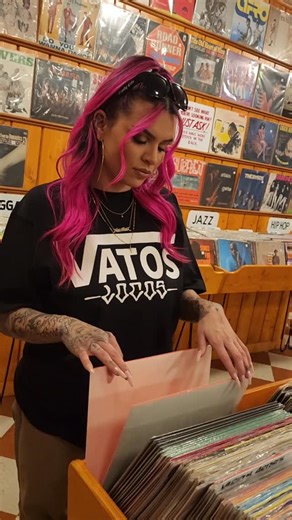 𝕾𝖍𝖆𝖉𝖞 𝕷𝖎𝖋𝖊 𝕮𝖑𝖔𝖙𝖍𝖎𝖓𝖌 🌴🌴 on Instagram: "Get The Original Vatos Locos Tee At Shadylifeclothing.bigcartel.com . Model: @hott_box Record Shop: @penroserecordroom . . #ChicanoOwned #Hustledontstop #WestCoast #Fresh #Cali #Vibes #Culture #Unity #Palmtrees #Lifestyle #BrownSkin #ChicanasWorldwide #ChicanaBeauty #Oldschool #Lowrider #HipHop #Streetwear #InlandEmpire #VatosLocos #StayHustlin #ShadyLifeClothing #GetYouSome #ISlangDopeShit #FollowUs #StayHustlinAllDammYear #Explorepage"