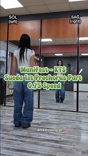 Manifest - KTS Sueda 1st Part Tutorial 0.75X #manifest #kts #dance #tutorial #shorts #big5 #fyp