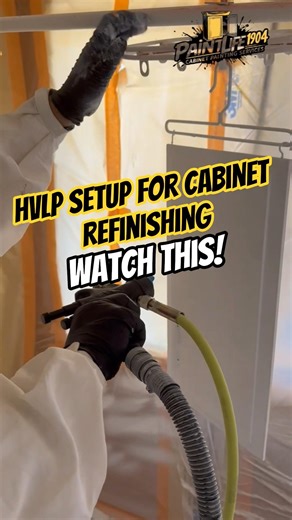 HVLP 2 Quart Pressure Pot System in Action (Apollo Precision-6 Pro HVLP Turbine Sprayer)