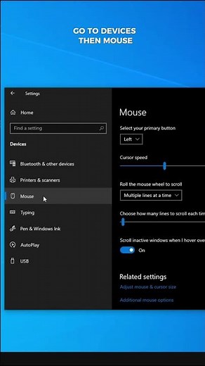 Fix the Mouse Movement Speed on Windows