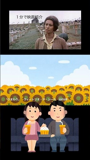 1分で映画紹介「ひまわり」
