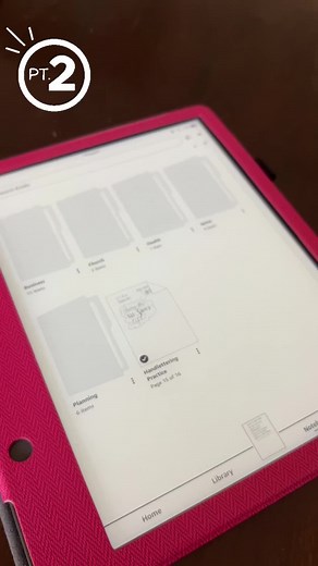 Kindle Scribe features! Part 2 #kindle #kindlescribe #organizeyourlife