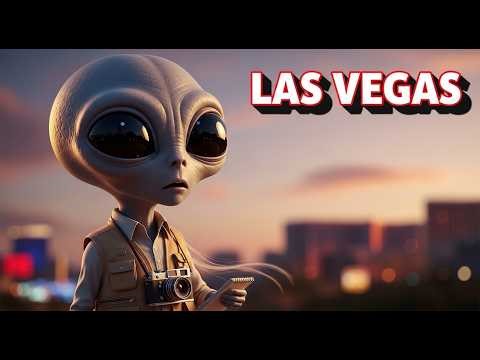 Funny Alien visits Las Vegas 🤣