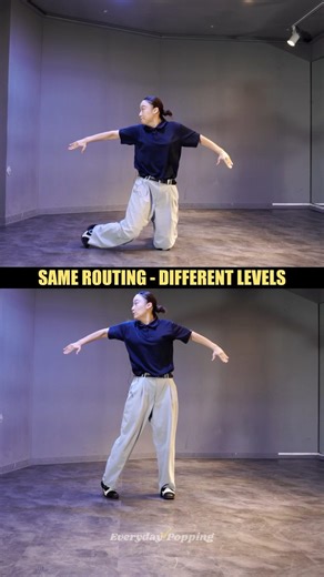 Same routine - different levels!