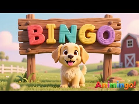 Bingo Was His Name-O! | Learn to Spell | Old MacDonald's Puppy Bingo