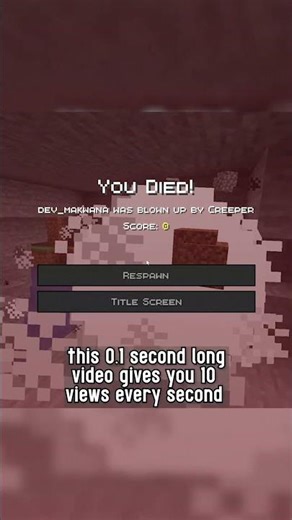 is this true in Minecraft? #minecraft #meme