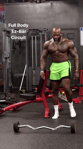 Full Body Ez-Bar Circuit Workout Program