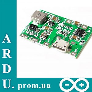 DC-DC підвищуючий перетворювач   модуль заряду для li-ion micro USB (TP4056 / J5019) [#M-11], ціна: 23 ₴, купити на Prom.ua