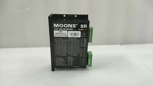 MOONS Fast Dispatch Driver Hybrid Motor Drive SR SR  Series High Torque Output Micro Step Stepper Motor Digital Stepper Drive