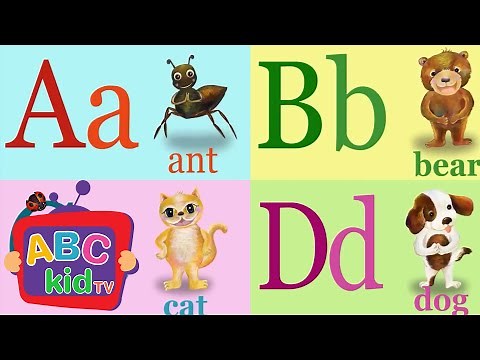 ABC Phonics 2 🐻💛| Animal Stories for Toddlers - ABC Kid TV | Nursery Rhymes & Kids Songs