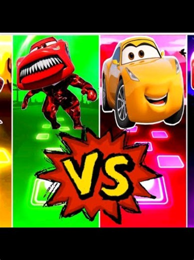 Cars 3 Character Showdown: Tiles Hop EDM Rush