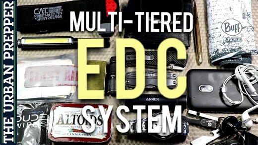 Setting up an everyday carry multi-tiered system