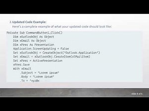 Resolving the “User Defined Type Not Defined” Error in PowerPoint VBA