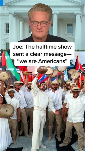 @joescarborough and @jheilemann react to the Super Bowl halftime show featuring Bad Bunny, arguing it reflected America’s culture and audience, and why the NFL didn’t flinch at criticism from the MAGA right. | Morning Joe