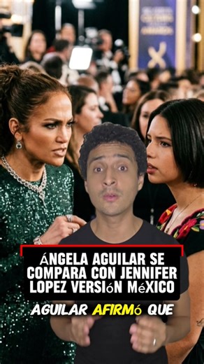 Angela Aguilar compares herself to Jennifer Lopez in her Mexican version