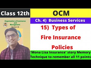 Types of Fire Insurance Policies