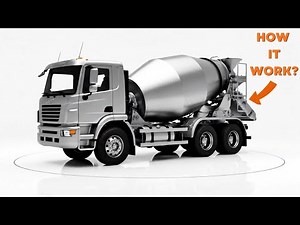 The Secret Inside the "Giant Grinding Mill": How Does a Concrete Mixer Work?