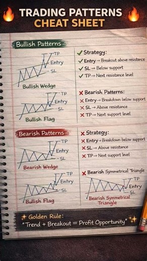 🚀 Master Trading Patterns Like a Pro #trader