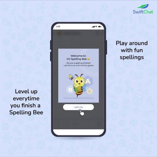 12 reactions | Spelling made fun and easy with Spelling Bee on SwiftChat. Download the app from the link in our bio and improve your spelling and pronunciation today. #edtech #edtechplatform #learningoutcomes #convegenius #convegeniusinsight #swiftchat #chatbotplatform #conversationalai #funlearning #digital #digitaleducation #education #school #learning #onlinelearning #india #teaching #student #video #spellingbee #spelling #reelsinstagram | SwiftChat.AI | Facebook