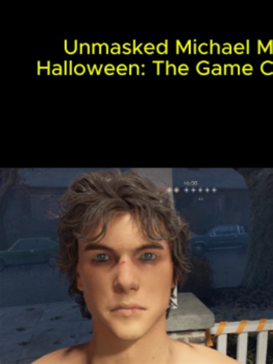 What Does Michael Myers Look Like Under the Mask? 👀🎃 #HalloweenTheGame #MichaelMyers #HorrorGaming #funny #fyp